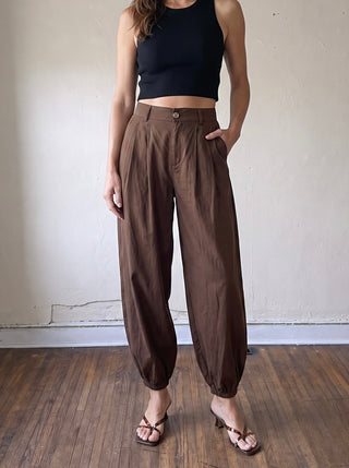 Marlow Pintuck Balloon Pants
