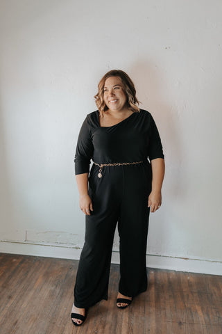 Chunky Chain Belt with Hook Buckle