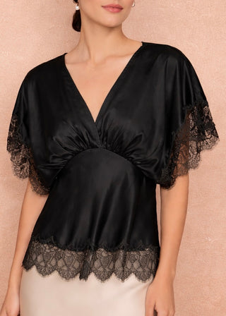 Moonlit Romance Satin Top