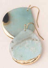 Load image into Gallery viewer, Stone Dipped Teardrop Earring
