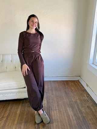 Cozy Twist Lounge Set | Brown