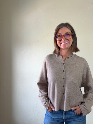 The Wear Everywhere Cardigan | Light Mocha