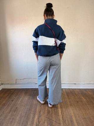 Buttermelon Heritage Gingham Lounge Pants, comfortable relaxed fit pant with classic gingham pattern, casual and stylish for everyday wear