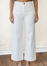 Load image into Gallery viewer, Boardwalk Scallop Wide Leg Pants
