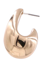 Load image into Gallery viewer, Gold Teardrop Earrings
