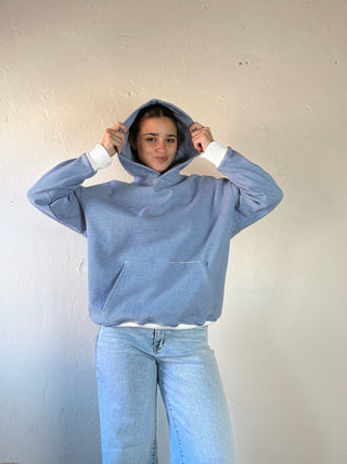 Everyday Striped Hoodie | Blue