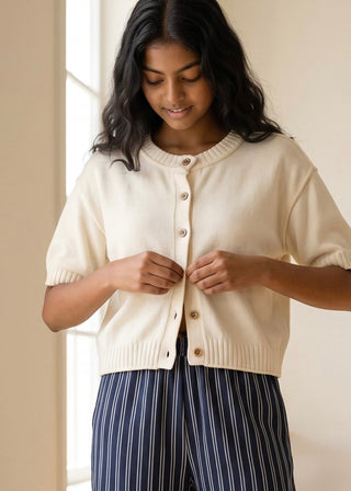 Camden Cotton Knit Cardigan
