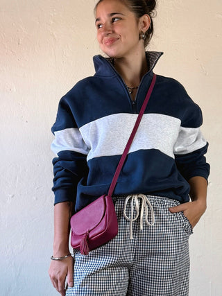 Chianti Ruthie Leather Tassel Crossbody