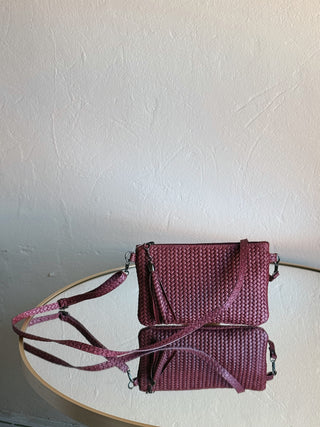 Marida Genuine Leather Wine