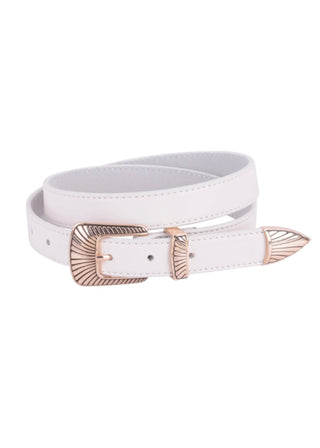 Boho Buckle Leather Belt
