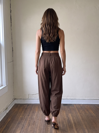 Marlow Pintuck Balloon Pants