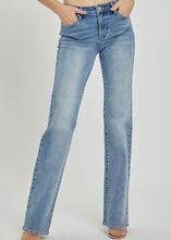 Load image into Gallery viewer, Risen Mid Rise Long Straight Jeans
