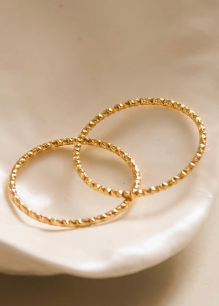 18K Braided Riley Ring