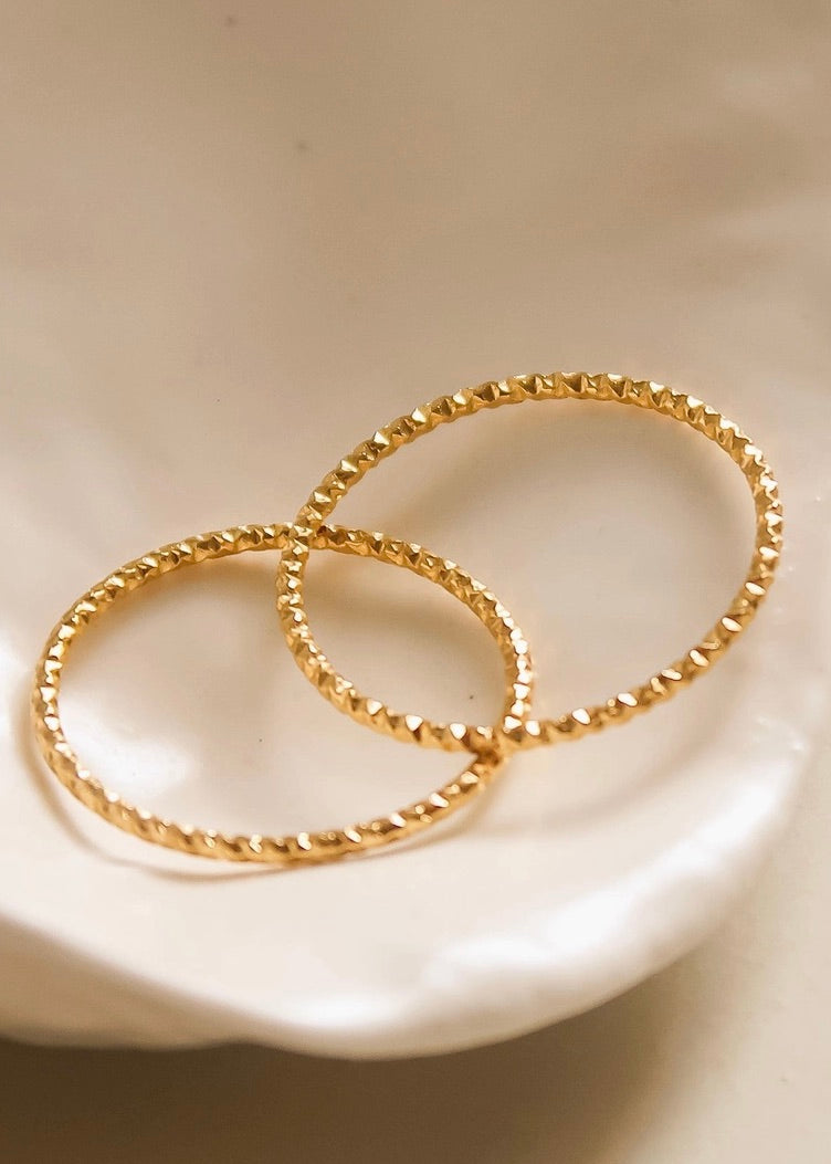 18K Braided Riley Ring