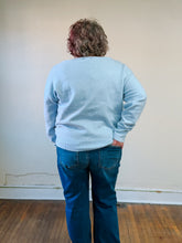 Load image into Gallery viewer, Cloud Blue Off Shoulder Sweater
