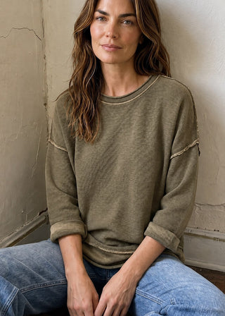 Evergreen Ease Pullover