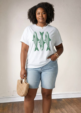 Extended Coastal Catch Graphic Tee