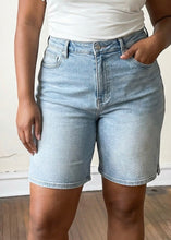 Load image into Gallery viewer, Extended Everyday Ease Denim Shorts
