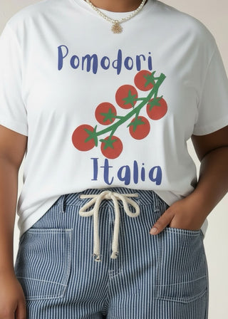 Extended Pomodori Italia Graphic Tee