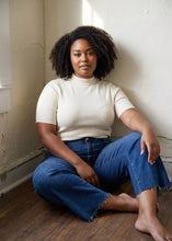 Load image into Gallery viewer, Extended Size Madison Mock Neck Sweater Top
