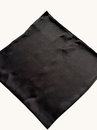 Heirloom Mulberry Silk Scarf | Black