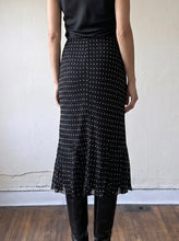 Load image into Gallery viewer, Polka Dot Godet Midi Skirt
