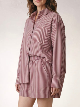 Portofino Stripe Button Up Shirt