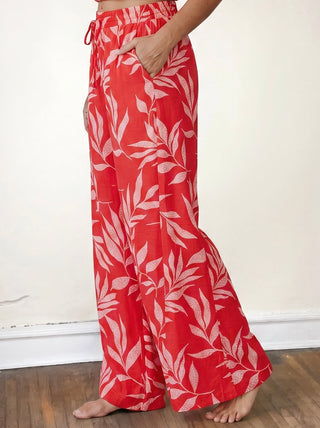 Sunset Palm Wide Leg Pants