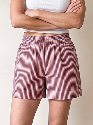 Portofino Stripe Pull On Shorts