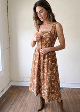 Load image into Gallery viewer, Harvest Bloom Floral Midi Dress
