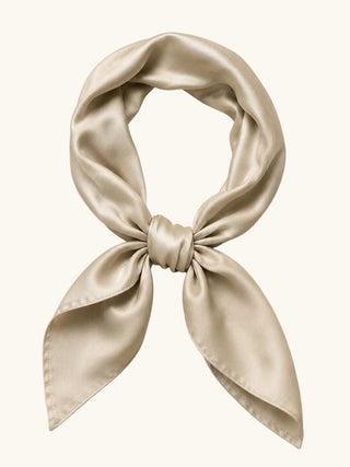 Heirloom Mulberry Silk Scarf | Ivory 