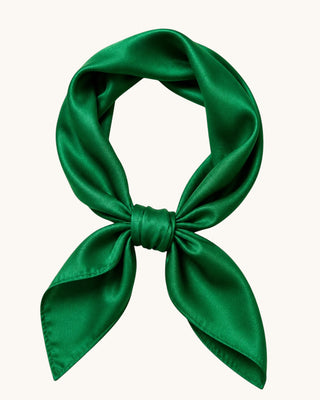 Heirloom Mulberry Silk Scarf | Kelly Green 