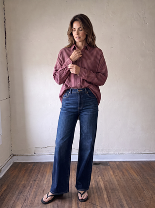 Heritage High Rise Vintage Straight Jeans
