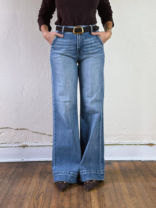 Risen Tummy Control High Rise Trouser Jeans