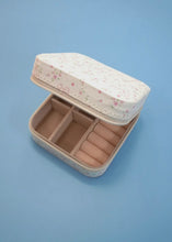 Load image into Gallery viewer, Bows and Roses Jewelry Organizer Travel Box Case
