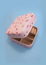 Load image into Gallery viewer, Cherry and Bows Jewelry Organizer Travel Box Case

