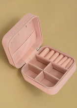 Load image into Gallery viewer, Cherry and Bows Jewelry Organizer Travel Box Case
