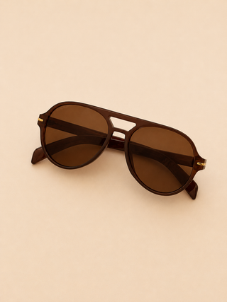 The Sunset Drive Aviators | Brown