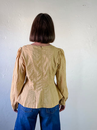 Golden Hour Cotton Blouse
