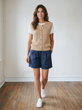 Load image into Gallery viewer, Harvest Market Sweater Vest | Oatmeal
