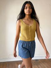 Load image into Gallery viewer, Harbor Breeze Crochet Tank | Olive
