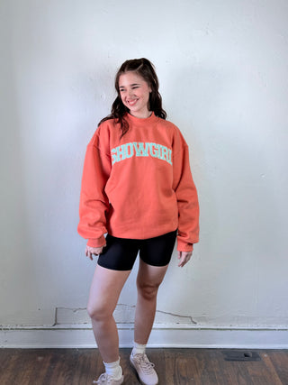 Orange TS Showgirl Mockneck