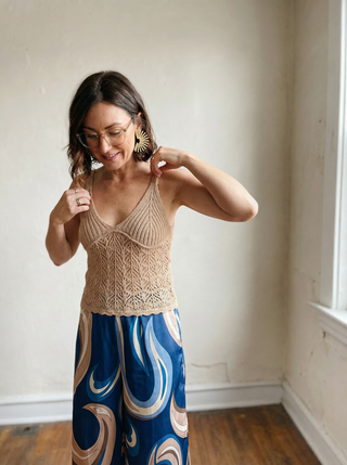 Crochet Knit Tank