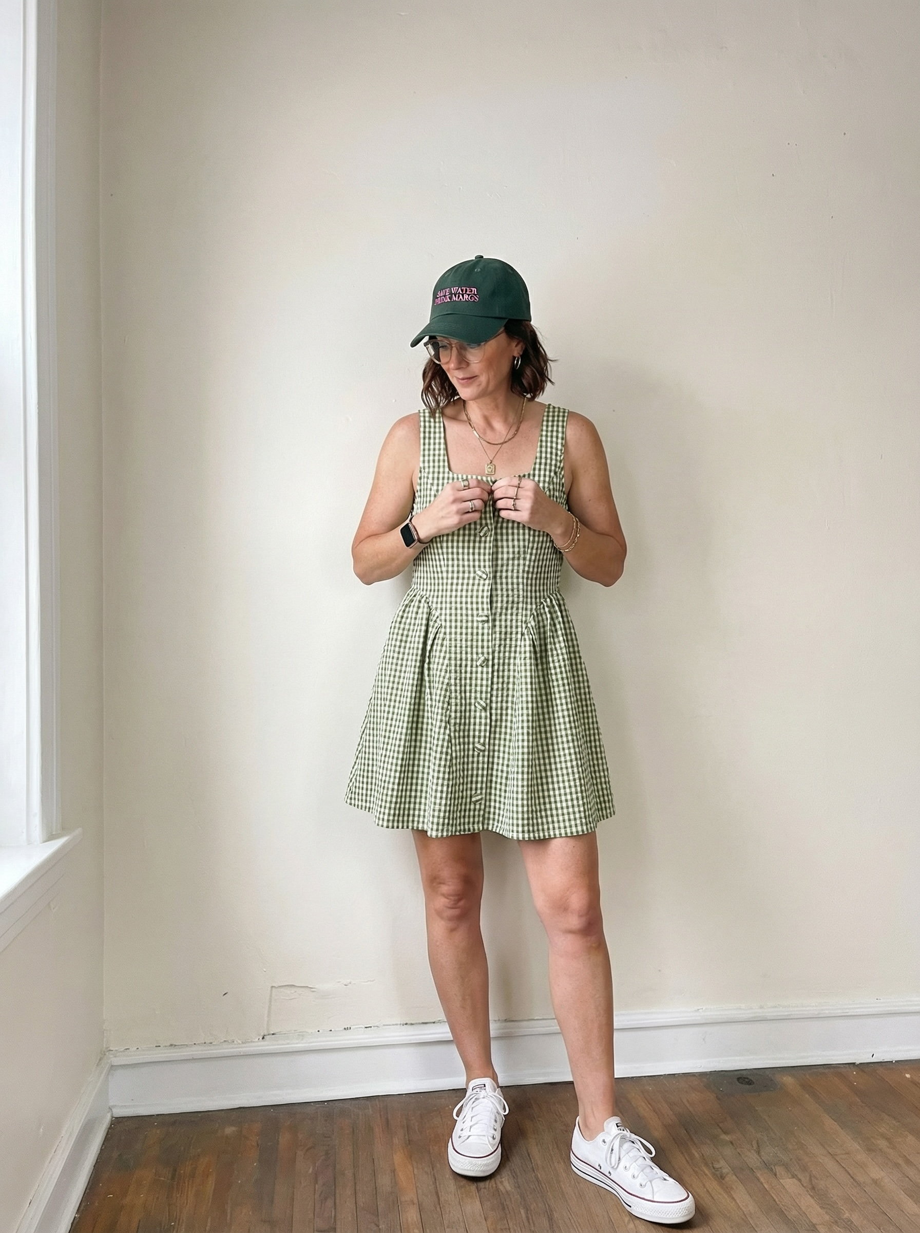 gingham corset dress Pink Gingham Corset Midi Dress
