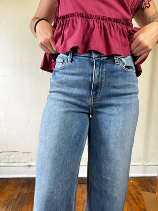 JBD Everyday Ease Palazzo Wide Leg Jean