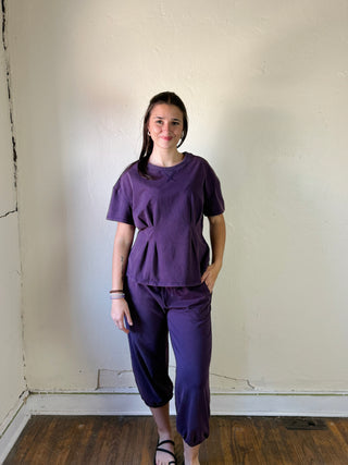 The Wide Waistband Jogger Pants
