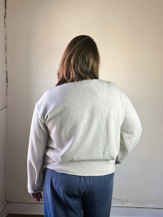 The Maren Barrel Hem Knit Jacket