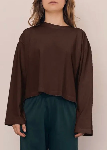 Stony Long Sleeve Tee | Mocha
