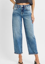 Load image into Gallery viewer, RISEN High Rise-Crop Boyfriend Jean
