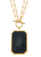 Load image into Gallery viewer, Sun Cloud Stone Pendant Necklace
